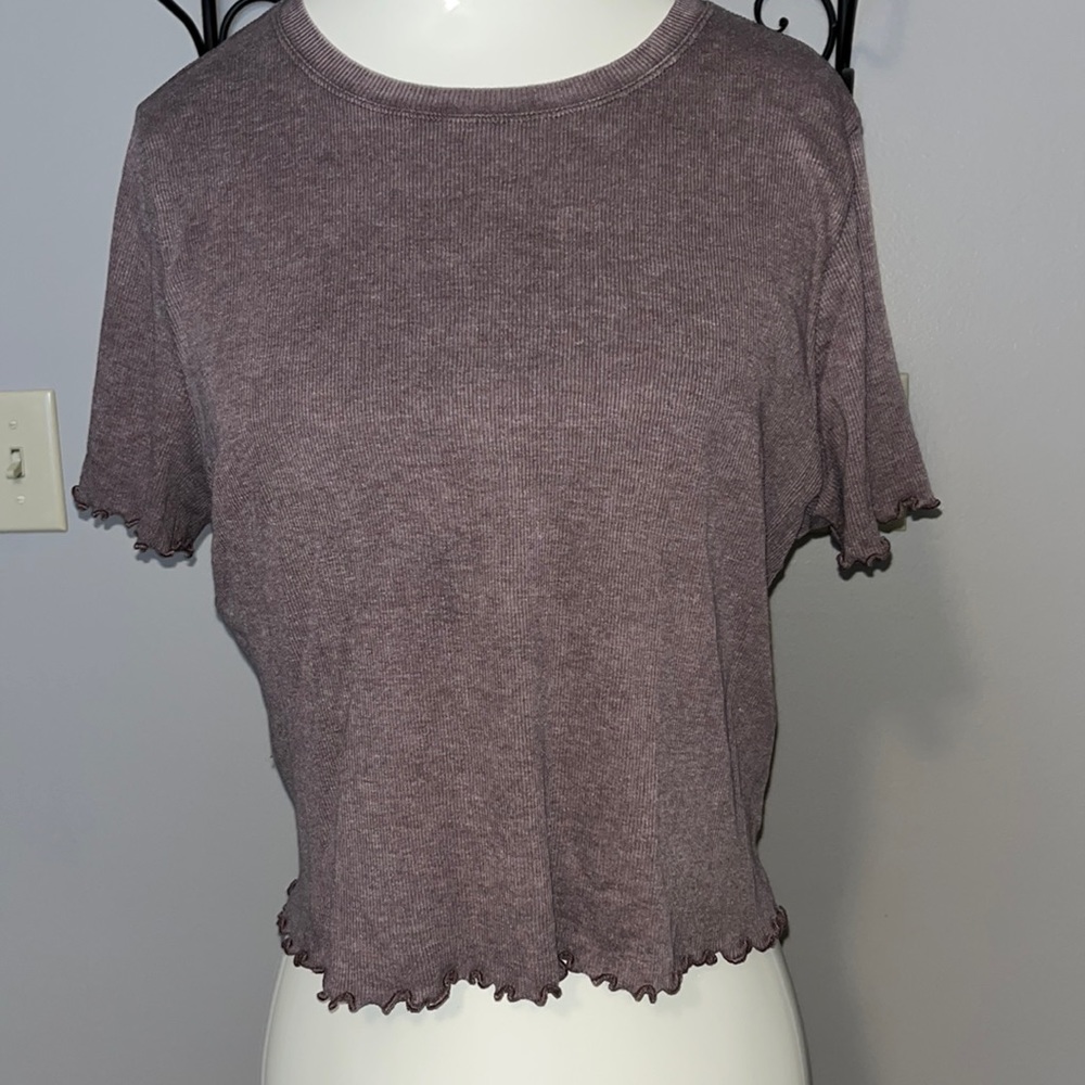Aerie ribbed crop top. Size XL.